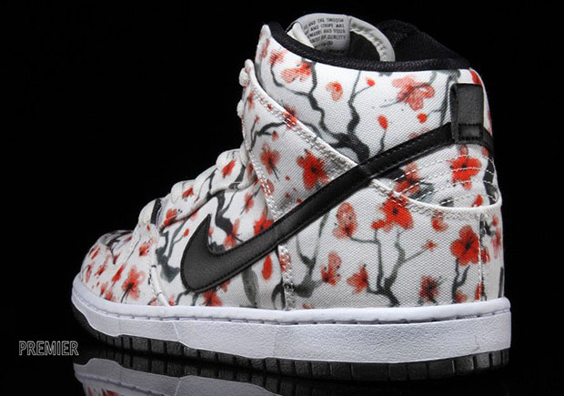 Nike Sb Dunk High Cherry Blossom 5