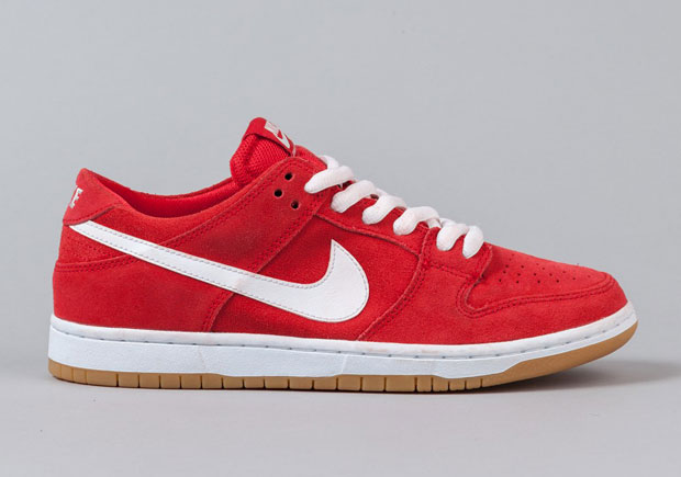 Nike Sb Dunk Low Ishod University Red White 1