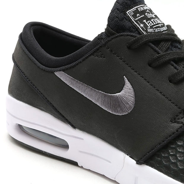 Nike Sb Stefan Janoski Max Leather Black Scales 