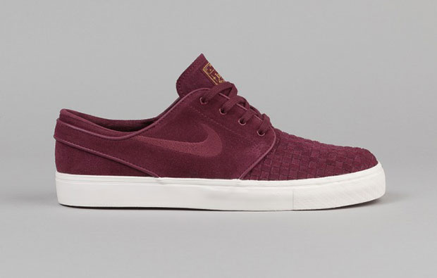 Nike Sb Stefan Janoski Woven Maroon 2