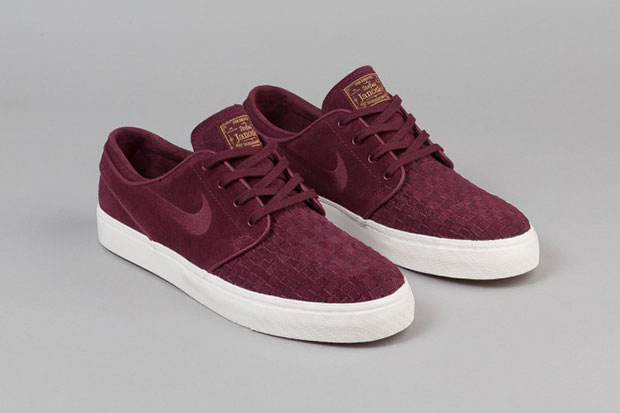 Nike Sb Stefan Janoski Woven Maroon 3