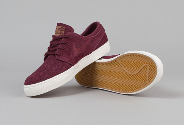 Nike Sb Stefan Janoski Woven Maroon 4