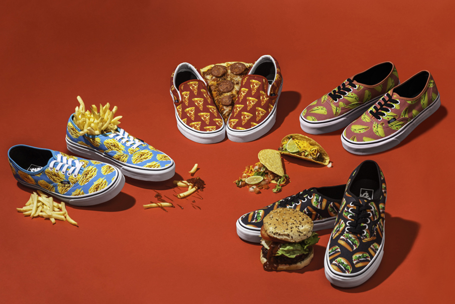 Vans Late Night Pack Pizza Slip On Hamburger Authentic Donuts Tacos 2