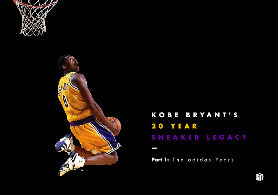 Kobe Bryant's 20 Year Sneaker Legacy - Part 1: The adidas Years