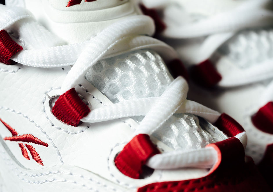 Reebok Question Baby Size White Red Og 4