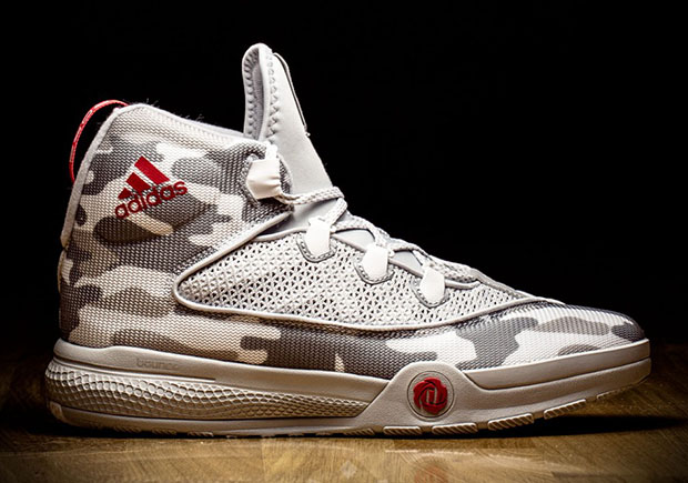 Adidas D Rose Dominate White Camo 1