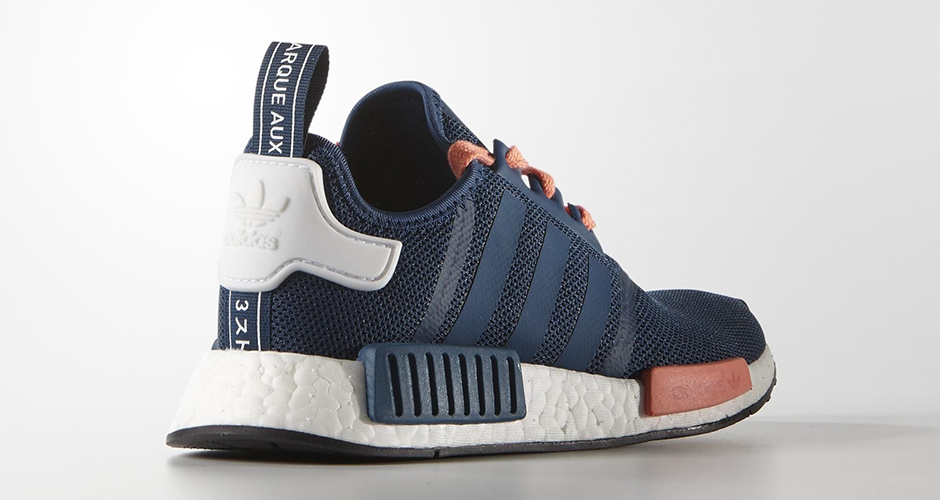 Adidas Nmd Boost Runner Release Date Kids Navy Peach