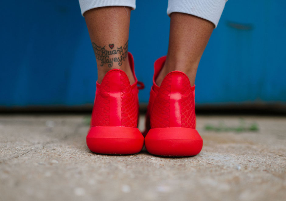 Adidas Tubular Defiant Lush Red All Red 4