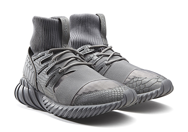 adidas Tubular Nova and Tubular Doom In Reflective Snakeskin for the "Luxe Textile" Pack