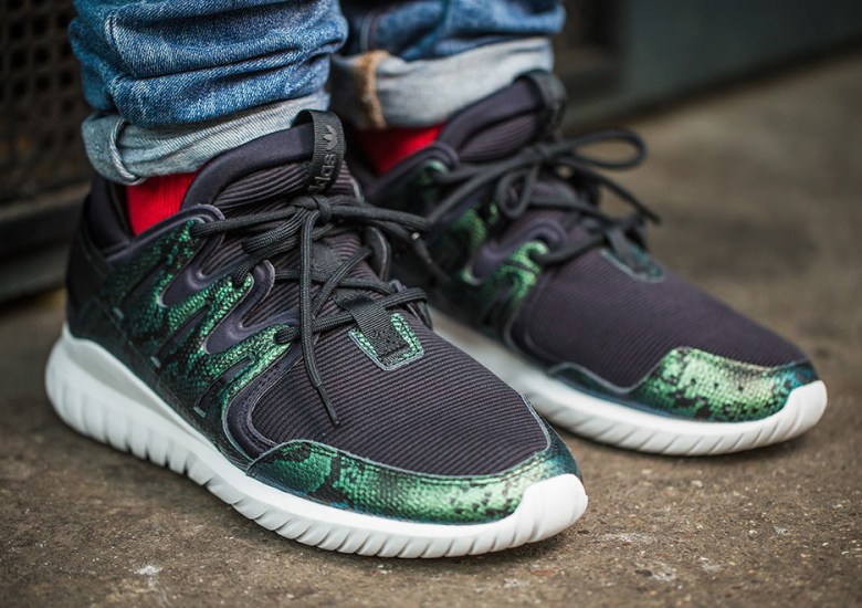 adidas Tubular Nova “Green Snakeskin”