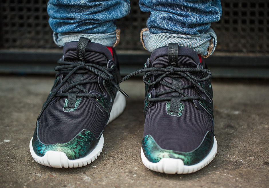 Adidas Tubular Nova Green Snakeskin 3