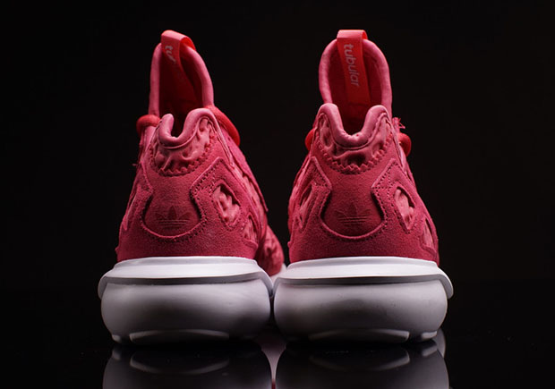 Adidas Tubular Runner Lush Pink Women Textured 2