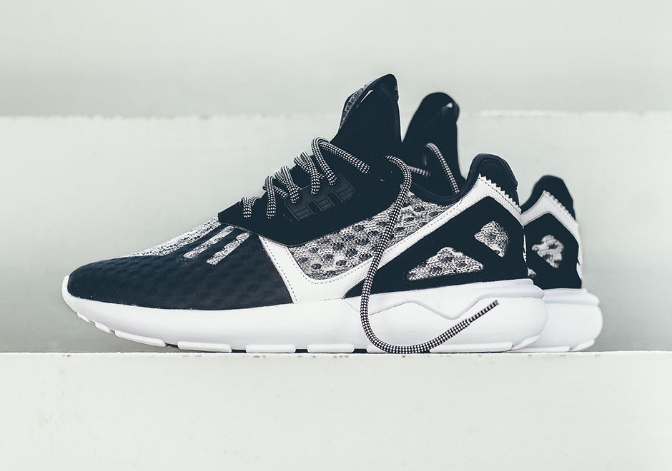 Adidas Tubular Runner Wool Black White 2