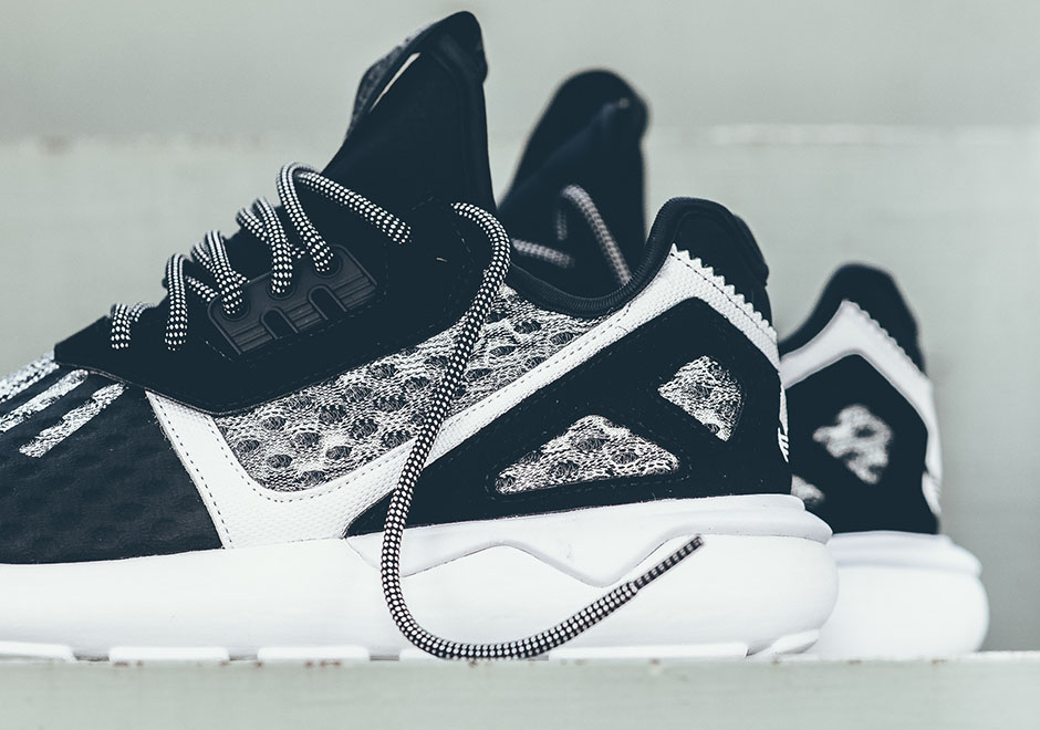 Adidas Tubular Runner Wool Black White 4