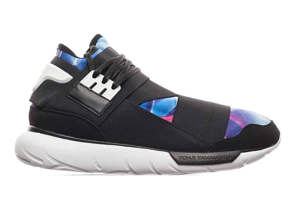 The adidas Y-3 Qasa Hi Infuses Some Multi-Color Graphics