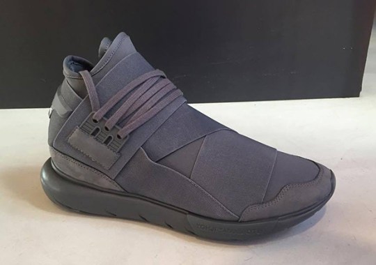 adidas Y-3 Releasing A Tonal Grey Qasa Hi