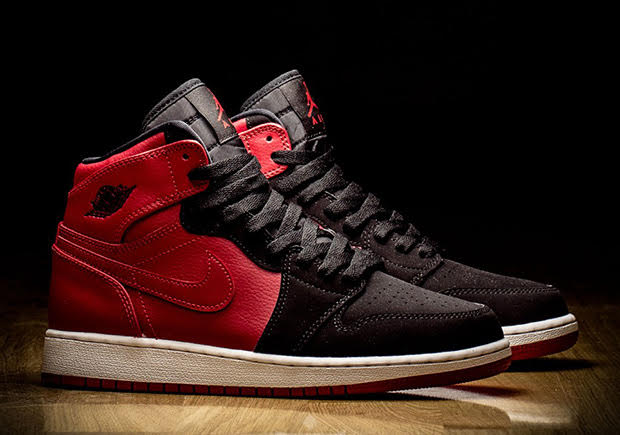 Yet Another Take On "Bred" On An Air Jordan 1