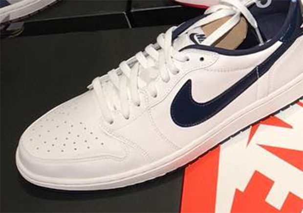 Air Jordan 1 Low White Navy Og