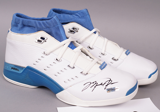 An Autographed Pair Of Michael Jordan's Air Jordan 17 PE Just Surfaced