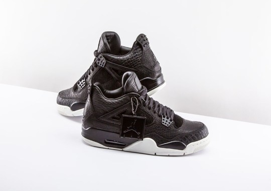 Jordan Brand Brings Reptile Skin And Pony Hair To The Air Jordan 4 Pinnacle