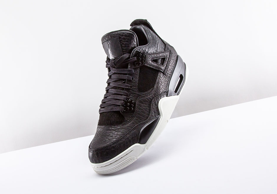 Air Jordan 4 Pinnacle Black Snake Pony Hair 2