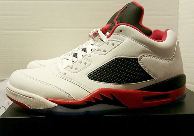 Air Jordan 5 Fire Red Low Release Date 2