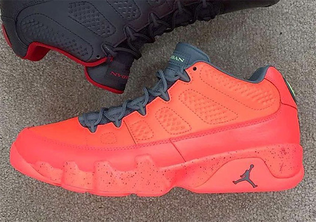 The Air Jordan 9 Low Releasing In All-Red