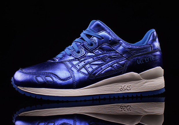 Asics Gel Lyte Iii Metallic Royal Women 2