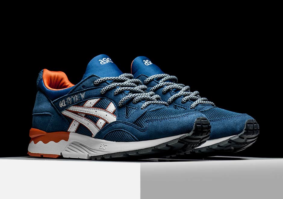 Asics Gel Lyte V Blue White Orange Pack 02