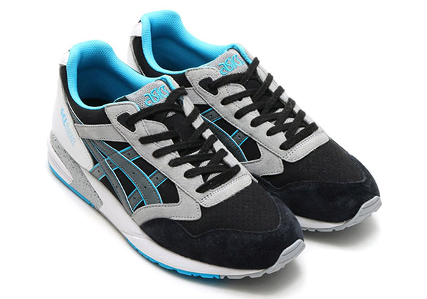 Asics Gel Saga Black Grey Blue Spring 2016 2