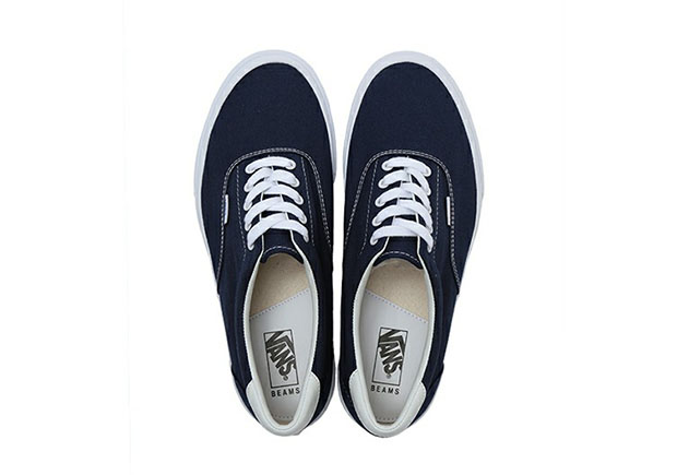 Beams Vans Era Navy White 4