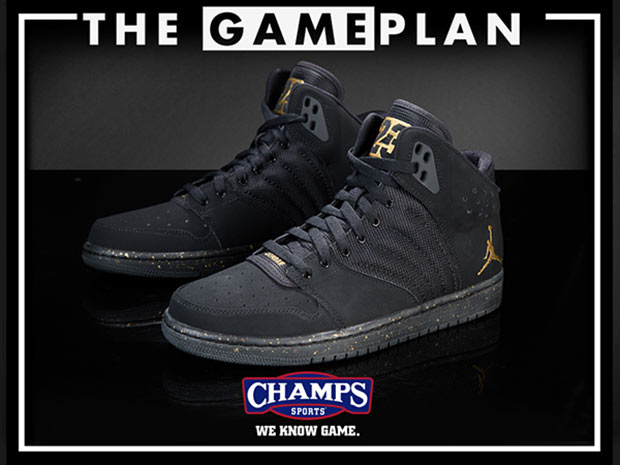 Champs Game Plan Jordan Black Gold 3