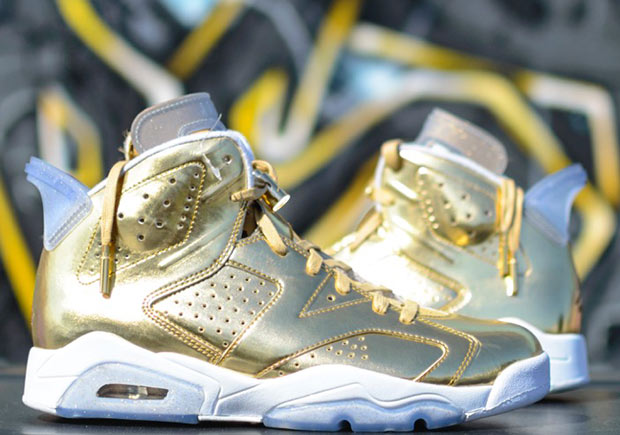 Jordan 6 Spike Lee Oscars Gold 1