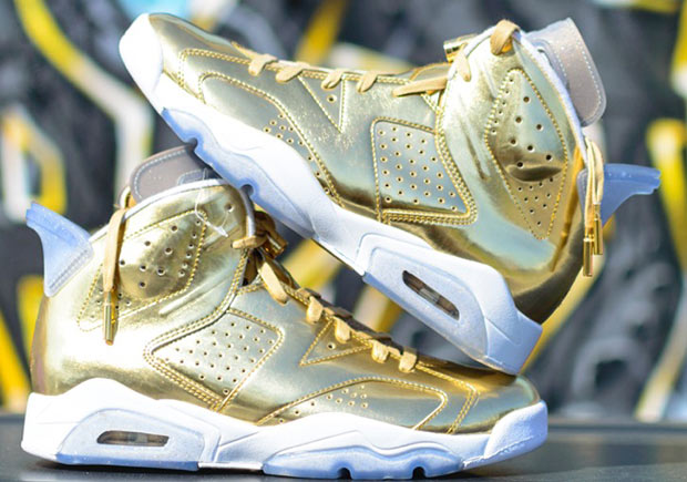 Jordan 6 Spike Lee Oscars Gold 5