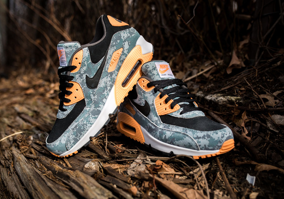 Nike Air Max 90 Prm Digi Camo Blue Fox Ozone Blue 3