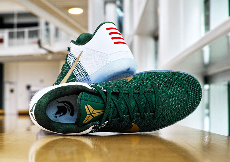 Nike Kobe 11 Elite Michigan State Pe 1