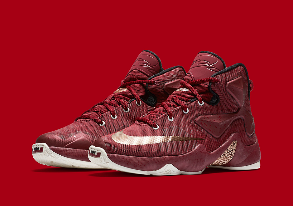 Nike Lebron 13 Metallic Bronze Release Date 02