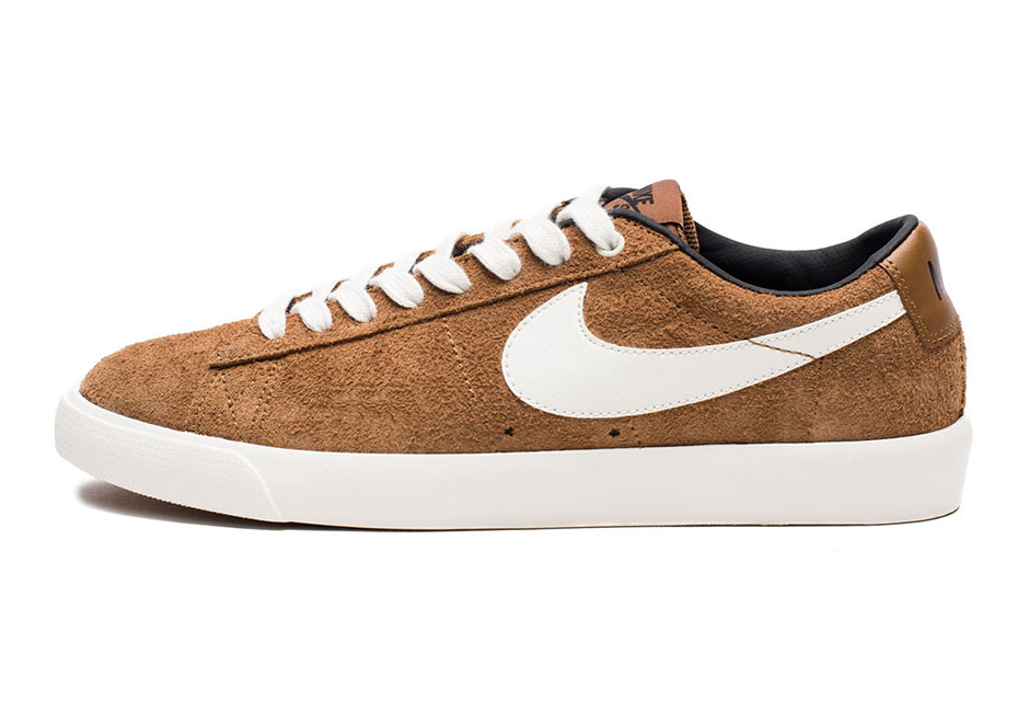 Nike Sb Blazer Low Gt Ale Brown Black Sail 704939 210 2