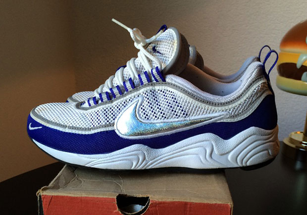 Nike Spiridon Royal Silver 1996