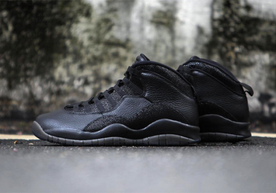 Air Jordan 10 “OVO” In Black Has A Release Date