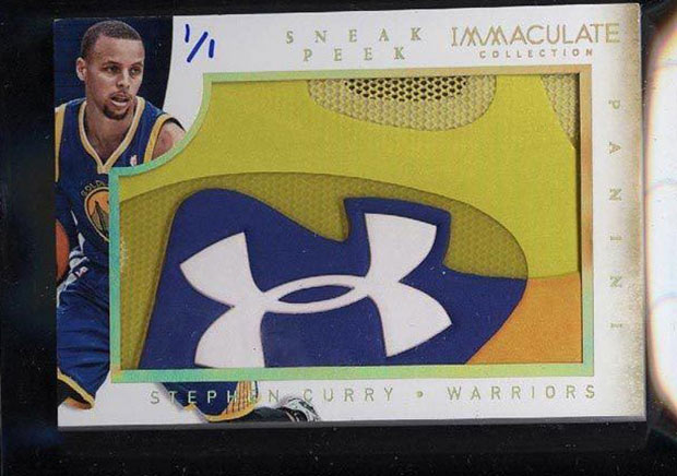 Panini Steph Curry Card 1