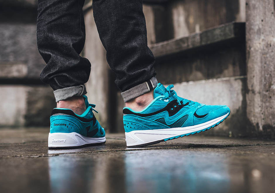 Saucony Grid 8000 Aquamarine 2