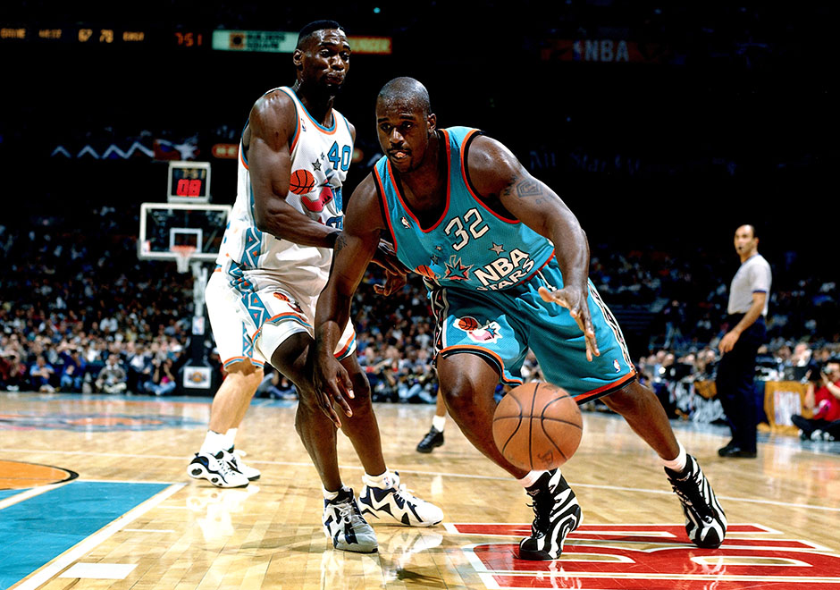 Shawn Kemp Reebok Kamikaze 2 Shaquille Oneal Shaqnosis 1996 All Star