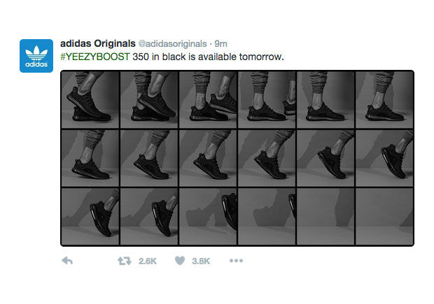 Yeezy Boost 350 Black False Tweet 1