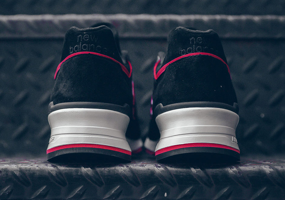 New Balance Air Exploration 997 Black Red 4