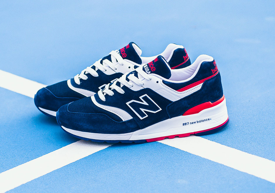 New Balance Air Exploration 997 Navy Red 1