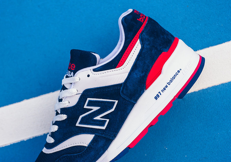 New Balance Air Exploration 997 Navy Red 4