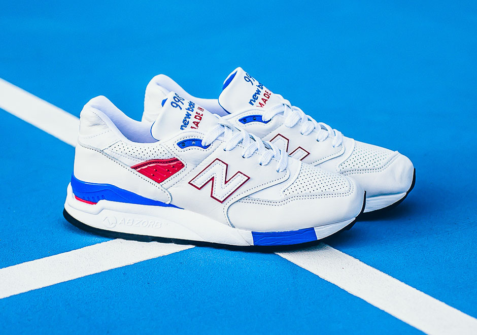 New Balance Air Exploration 998 White Red Blue 1