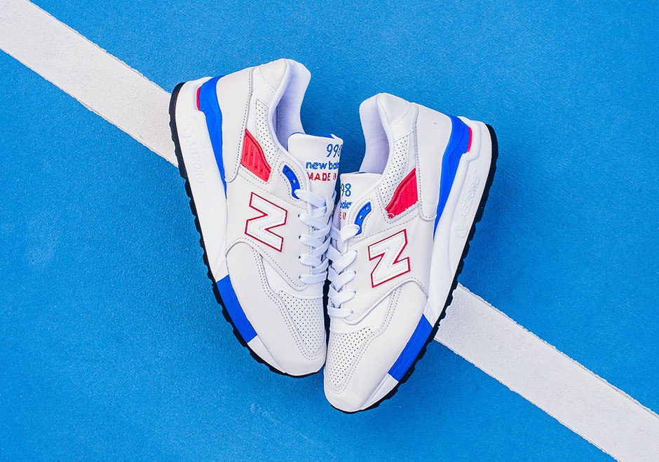 New Balance Air Exploration 998 White Red Blue 2