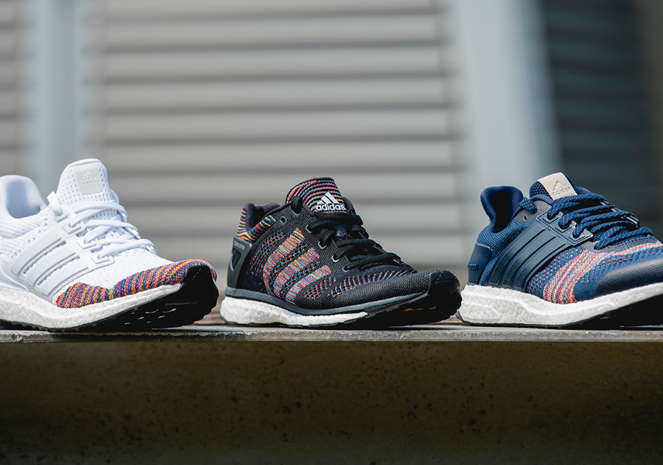 Adidas Multi Color Primeknit Boost Pack 01